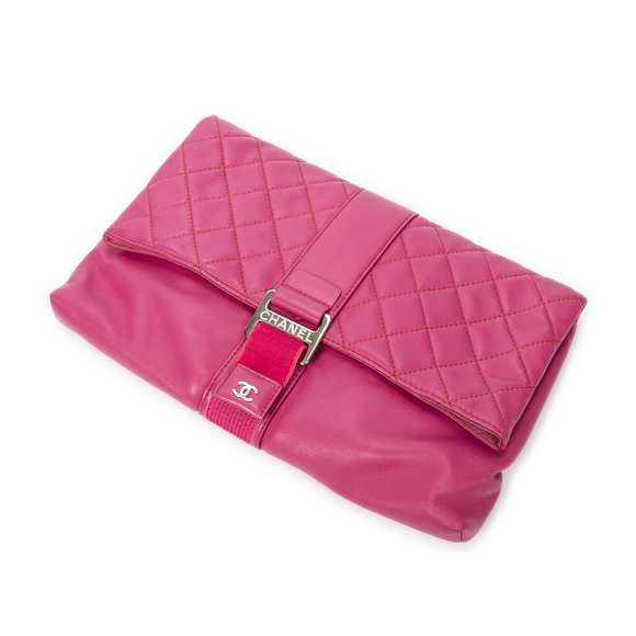 Chanel Handbags - Chanel Grip Clutch